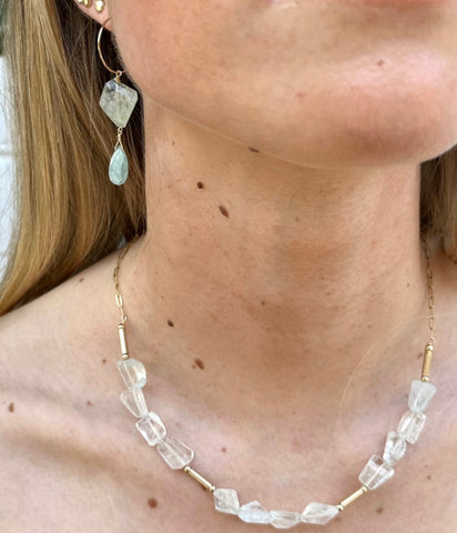 Rumi Aquamarine Necklace
