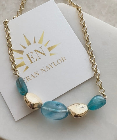 Byzantine Apatite Necklace