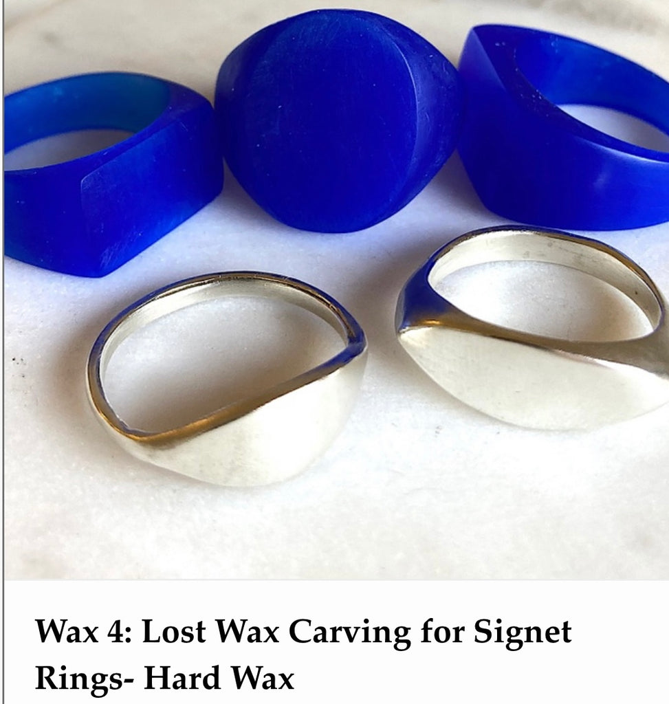 Signet rings. Byron wax session #2. 21/3/24 6-9pm