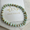 Rumi Chrysoprase Bracelet w/ 14k Gold Fill Beads