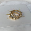 Rain Rings. Single thin ring. 9/14/18k Gold.