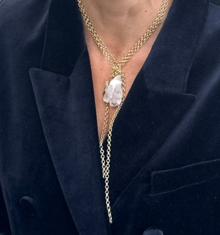 RAW Crystal knot chain 2