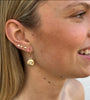 Monsoon Earrings 9 or 18k Gold w/ Diamonds- Made to order