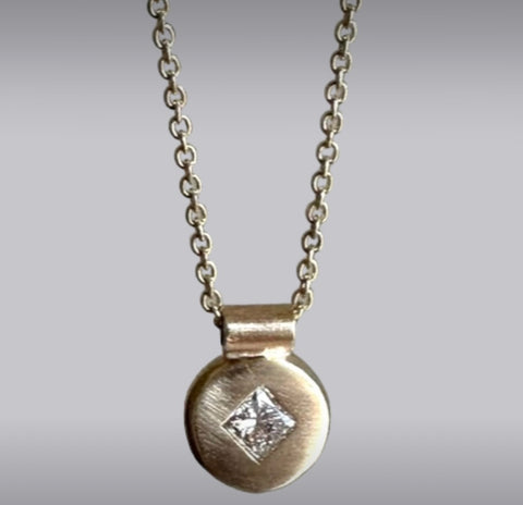 Heirloom Necklace 9 or 18k Gold- Made to order