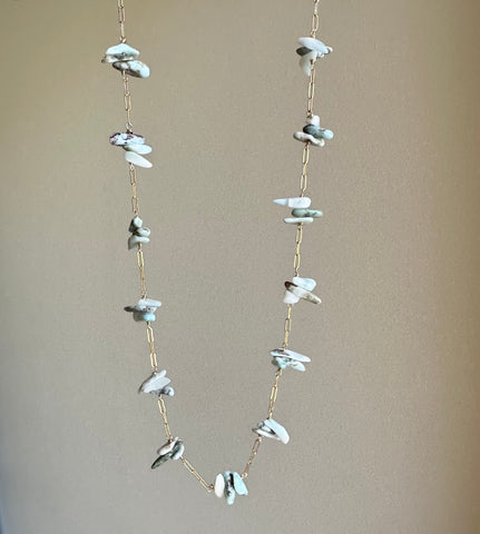 Goddess Larimar Chain Necklace