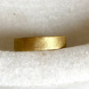 Husband textured 4.6mm Band 9 or 18K Yellow gold - made to order-Current gold prices on application