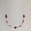 Byzantine Mixed Gemstone Bar Necklace
